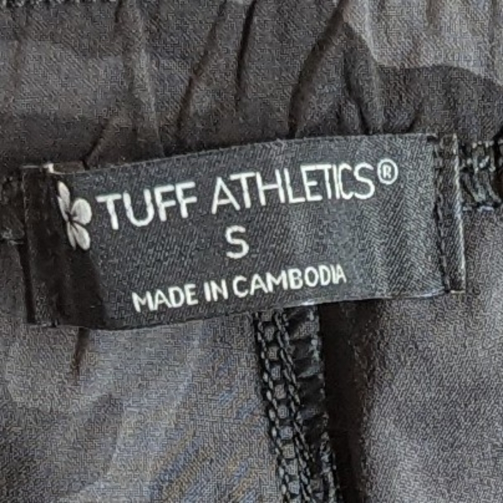 Tuff Athletics Women's Black Camo Quick Dry Active Shorts, size S NWT - Picture 7 of 7